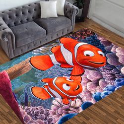 fish rug,aquarium rug,blue rug,underwater animals rugea rug,ocean rug,ocean themed rug,nursery rug,bath mat