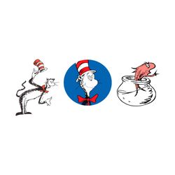 cat in hat bundle svg, trending svg, dr seuss svg, dr seuss 2024 svg, thing svg, cat in hat svg, catinthehat svg, thelor