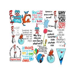 dr seuss quotes svg bundle, dr seuss svg, cat in the hat svg, thing 1 thing 2 svg, dr seuss quotes, dr seuss book svg, d