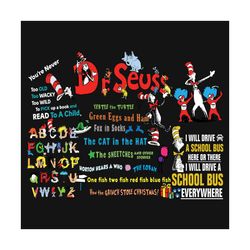 dr seuss svg bundle, dr seuss svg, dr seuss quotes, cat in the hat svg, book quote svg, dr seuss book svg, seuss svg, se