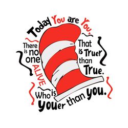 today you are you dr seuss svg, dr seuss svg, cat in the hat svg, the cat in the hat, dr seuss, dr seuss quote