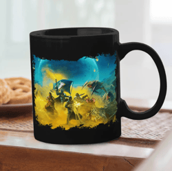 helldivers 2 mug, gamer mug, helldivers ceramic cup, gift for her, gift for him