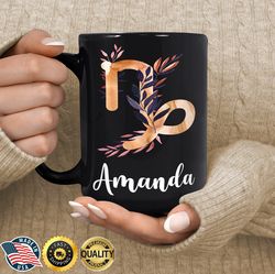 capricorn mug, personalized capricorn coffee mug, capricorn cup