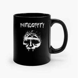 integrity logo hardcore punk band ceramic mug, funny coffee mug, quote mug, gift for her, gifts for him