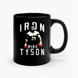 iron mike tyson boxer ceramic mug, funny coffee mug, quote mug, gift for her, gifts for him