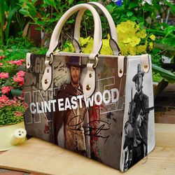 clint eastwood leather bag women leather hand bag