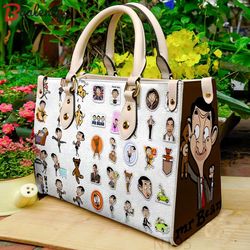 mr bean leather bag women leather hand bag