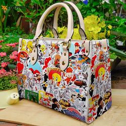 stylish tweety bird leather hand bag gift for womens day, perfect womens day gift