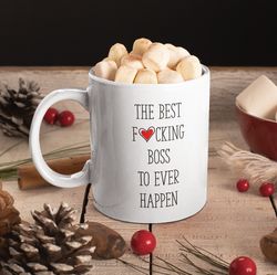 favorite boss gift mug for boss funny coffee mug for best fucking boss ever christmas gift for boss