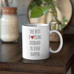 favorite husband gift mug for husband funny coffee mug for best fucking husband ever christmas gift