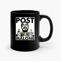 post malone american rapper ceramic mug, funny coffee mug, birthday gift mug