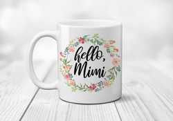hello mimi new grandmother gift coffee lover mug pregnancy announcement we re pregnant i m expectin