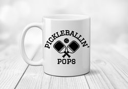 pickleballer poppy coffee mug pickleballing lover i love playing pickleball new grandpa gift for gra