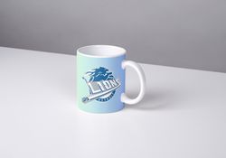 lions football mug, vintage detroit football mug, detroit mug, lions, custom name mug, lions lovers, mug, football lover