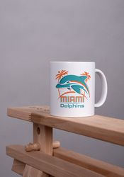 miami dolphins , miami football coffee mug, dolphins, mug, custom mug, dolphins, miami football lovers