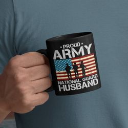 military husband mug, national guard husband, army national guard, proud husband