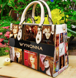 wynonna judd leather bag, wynonna judd handbag,music leather bag,singer leather bag,woman handbag