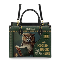 i closed my book to be hereher handbag, woman shoulder bag,shopping bag, book handbag, gift for her