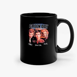 vintage greenday american punk rock band ceramic mug, funny coffee mug, custom coffee mug