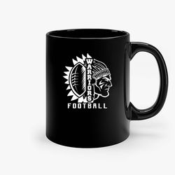 warriors football sport ceramic mug, funny coffee mug, custom coffee mug