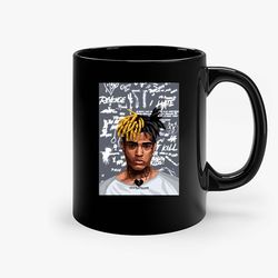 xxxtentacion american rapper singer songwriter ceramic mug, funny coffee mug, custom coffee mug
