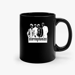 stereophonics black ceramic mug, funny gift mug, gift for her, gift for him