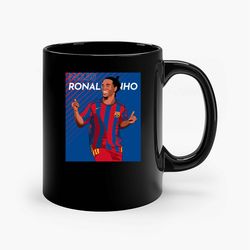 ronaldinho football ceramic mug, funny coffee mug, birthday gift mug