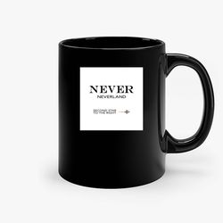 neverland box second star to the right ceramic mug, funny coffee mug, gift mug