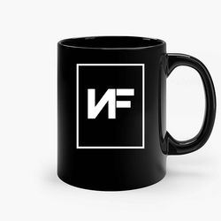 nf american rapper logo ceramic mug, funny coffee mug, gift mug