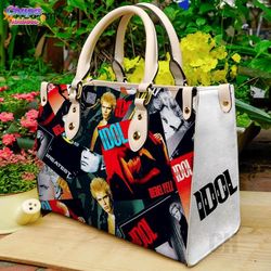 billy idol 2 leather handbag gift for women