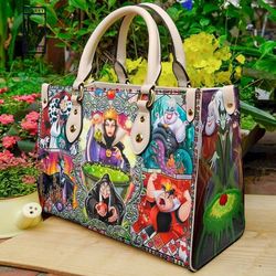 villains 3d leather bag women leather hand bag