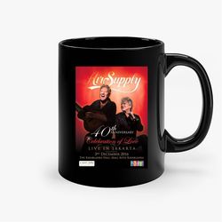 air supply 40th anniversary ceramic mug, gift for him, girf for her