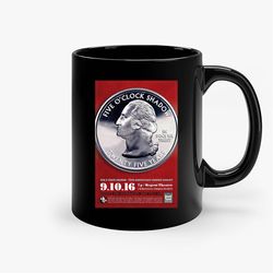 five oclock shadow anniversary concert ceramic mug, gift for him, gift for her