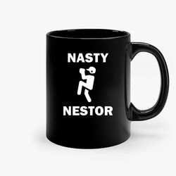 nasty nestor cortes jr for baseball lovers ceramic mug, funny coffee mug, gift mug
