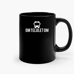 om telolet om bus mania ceramic mug, funny coffee mug, gift mug