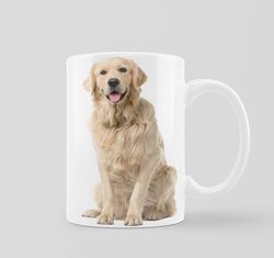 custom pet portraits on ceramic mug, custom pet mug, from photo, dog gift, painting from photo, pet gift, dog birthday