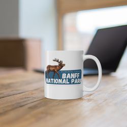 banff national park mug, national park drinkwear, camping gift, banff canada mug, national park mug, alberta canada