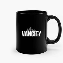 vancouver bc canada vancity ceramic mug, funny coffee mug, custom coffee mug