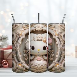 vintage hello kitty skinny 20oz tumbler, birthday gift mug, skinny tumbler, gift for kids