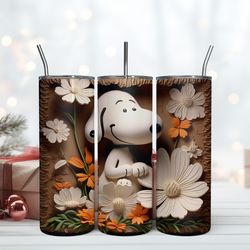 charlie brown 20oz snoopy tumbler 20oz , birthday gift mug, skinny tumbler, gift for kids, gift for lover