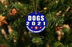 dogs ornament