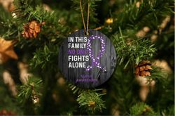 lupus awareness awareness christmas ornament