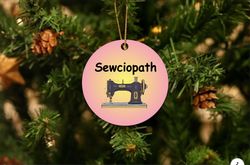 sewicopath uv printed christmas ornament, sewicopath car ornament, christmas gift