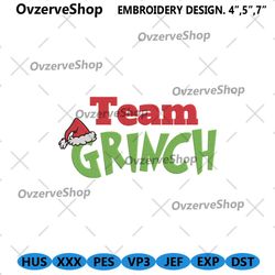 team grinch embroidery download design, the grinch christmas embroidery design files, the grinch embroidery