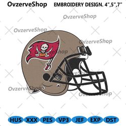 tampa bay buccaneers football helmet logo machine embroidery