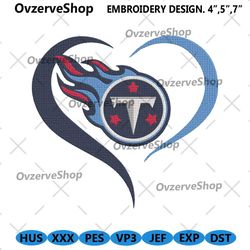 tennessee titans embroidery files, nfl embroidery files, tennessee titans file