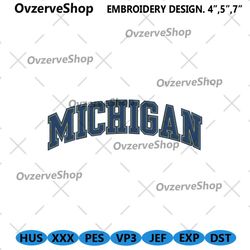 michigan wolverines embroidery design, ncaa embroidery designs, michigan wolverines embroidery instant file