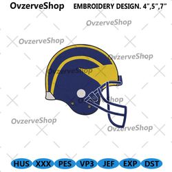 michigan wolverines football helmet logo machine embroidery