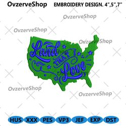 lanal that love machine embroidery design files, independence day embroidery designs instant, 4th of july embroidery ins