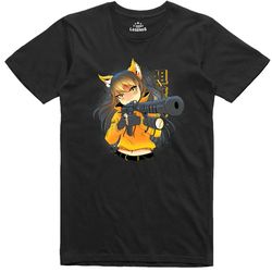 mens anime t shirt girl manga japanese geek regular fit tee